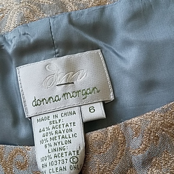 Donna Morgan 3/4 bell sleeve dress jacket Sz. 6 - Picture 6 of 7